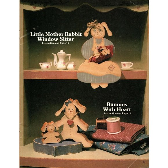 Plaid Following Your Hearts Desire Decorative Painting Pattern Book 1989 - Picture 4 of 9